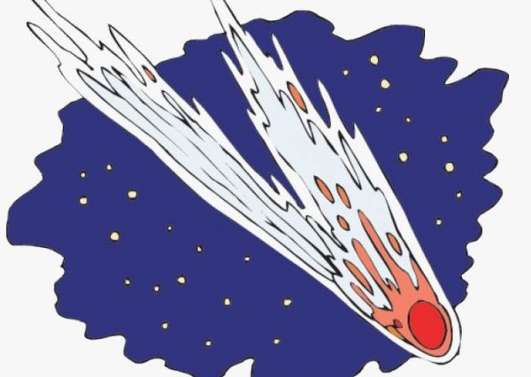 Мультяшные кометы