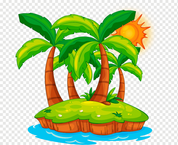 Остров мультяшный