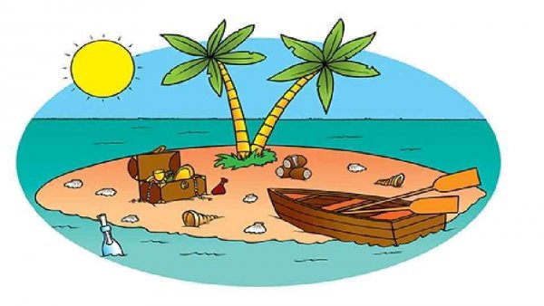 Необитаемый остров для детей