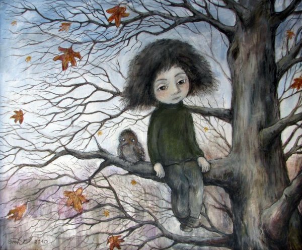 Ангелы грузинской художницы Нино Чакветадзе