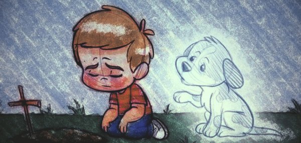 Грустные картинки мультяшные