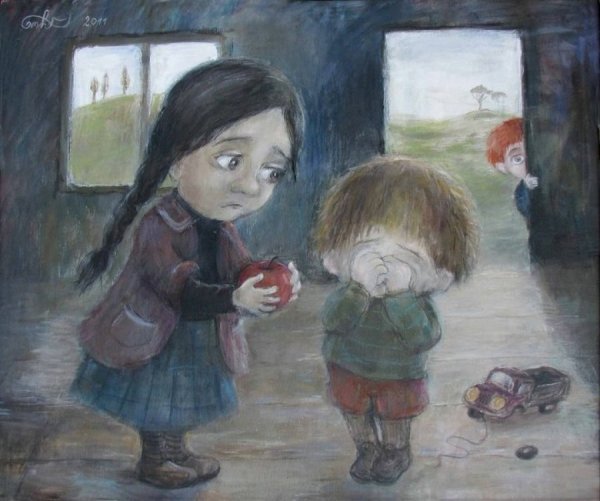 Сострадание Нино Чакветадзе живопись