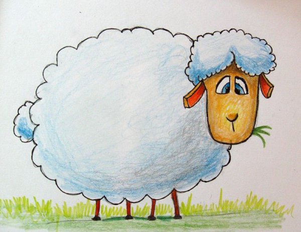 Рисование барашек