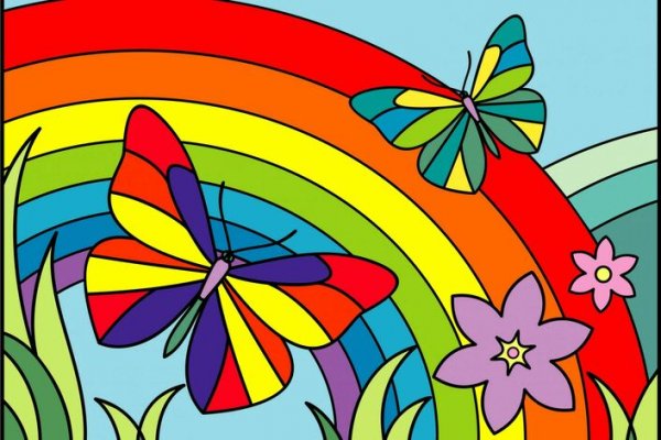 Витраж в детском саду