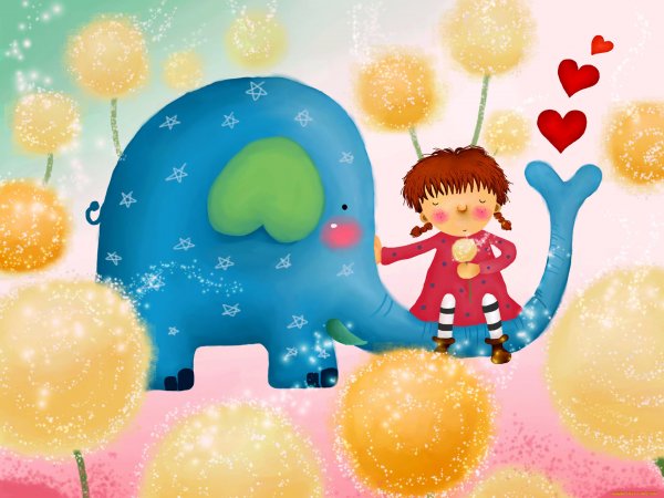 Яркие детские иллюстрации