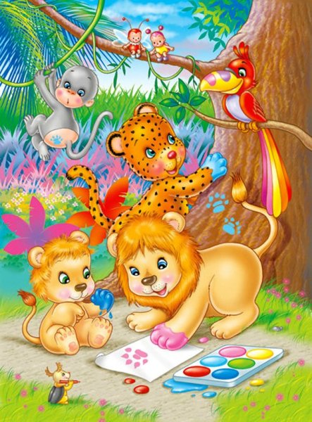 Красивые детские иллюстрации