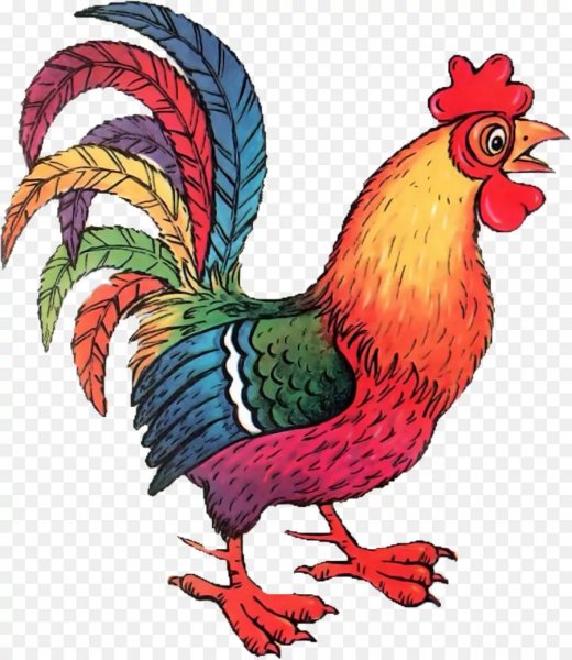 Сказочный петушок