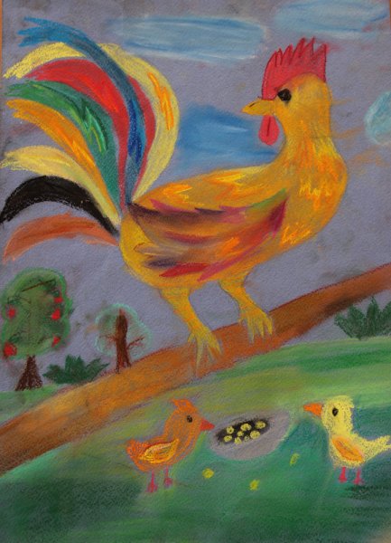 На конкурс петушок золотой гребешок