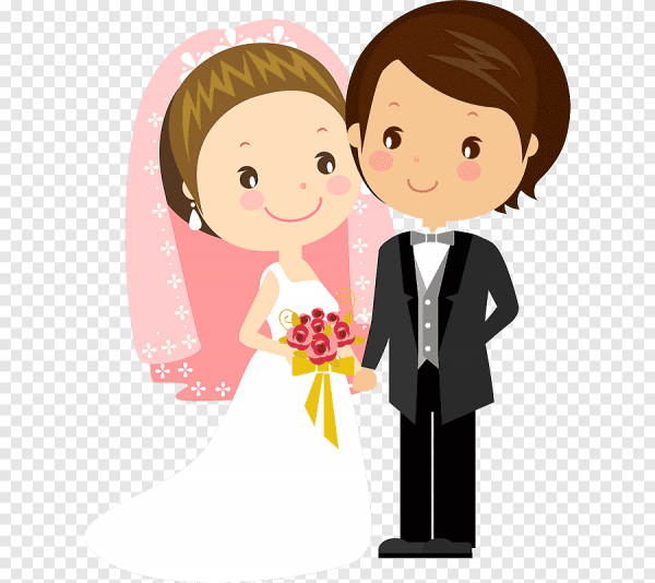 Мультяшная свадьба