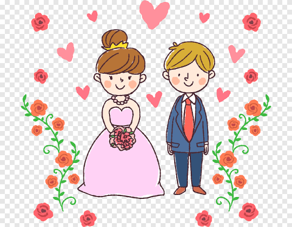 Свадьба рисунок
