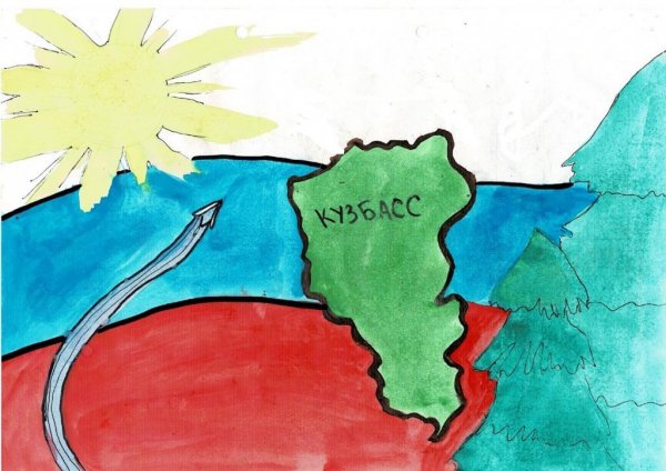 Рисунки детей к 300 летию Кузбасса