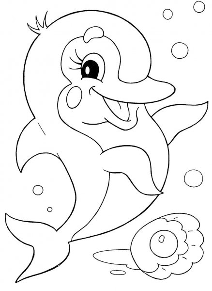 Шаблоны раскрашек для детей