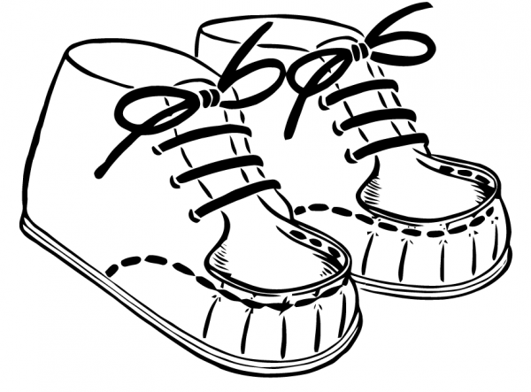 Обувь контур