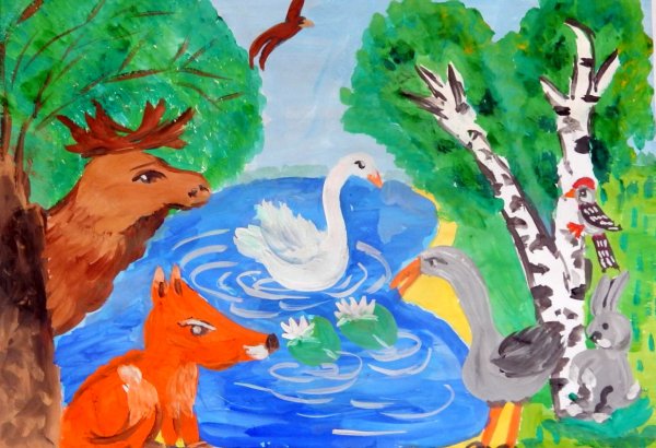 Конкурс рисунков о природе