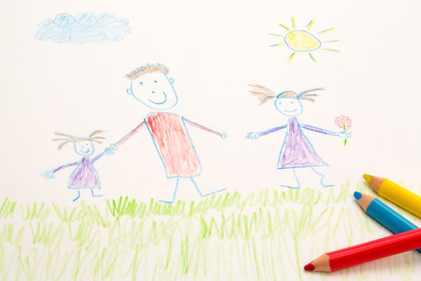 Детские рисунки себя