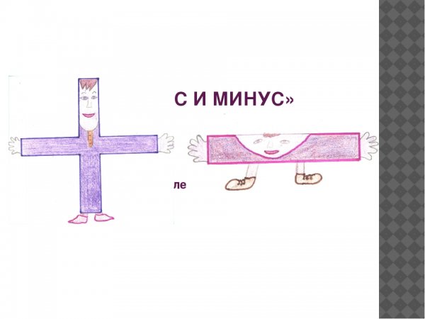 Математическая сказка про плюс и минус картинки