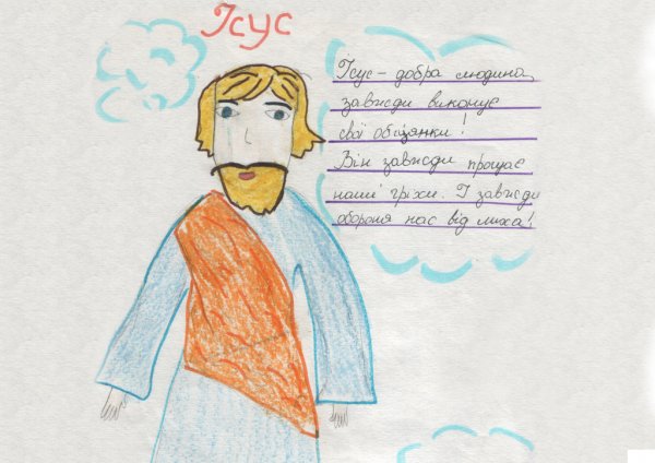 Рисунок на тему заповеди