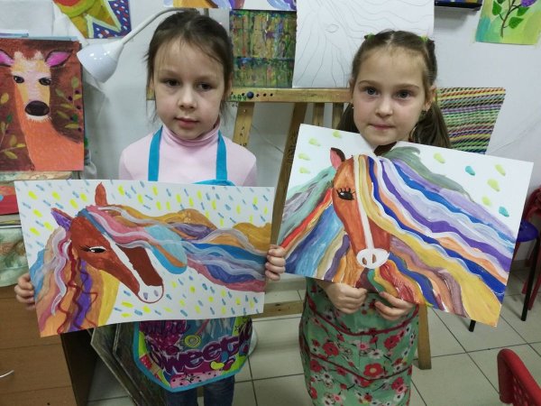 Рисование с детьми изостудия