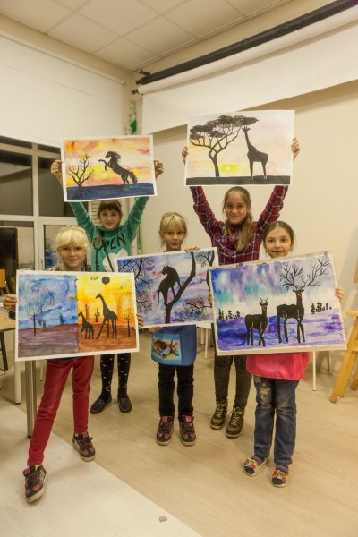 Рисование в изостудии