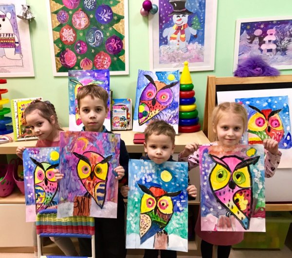 Урок в изостудии