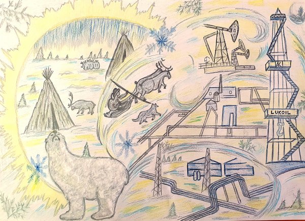 Рисунок мой Когалым