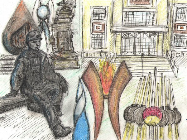 Рисование с детьми тема Архангельск