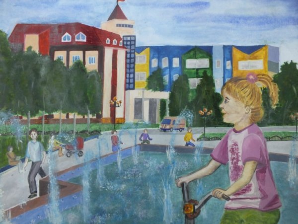 Город Моздок рисунки