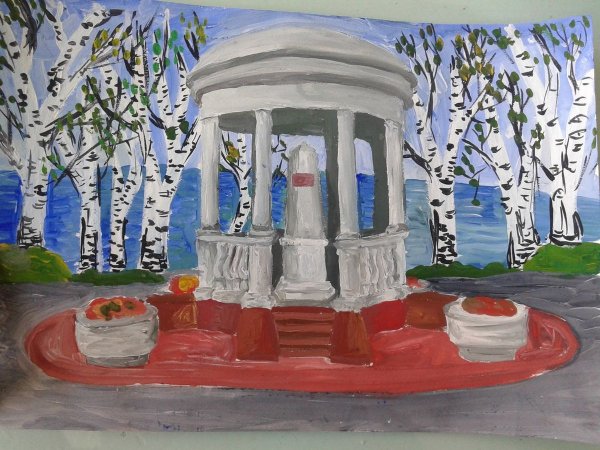 Город будущего рисунок