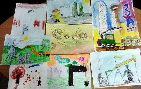 Когалым рисунок