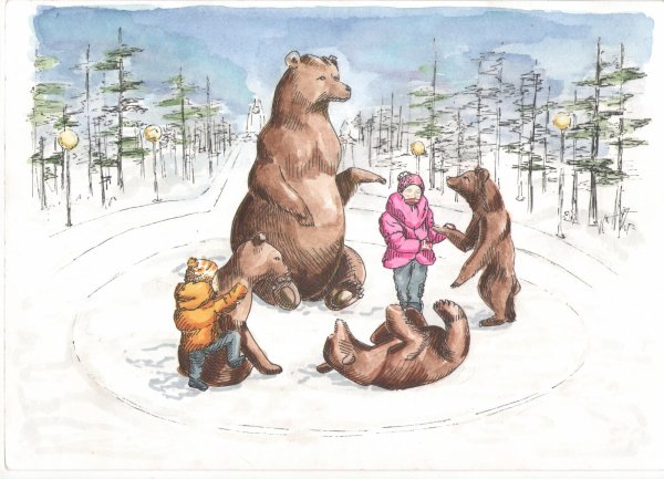 Город будущего рисунки в школу