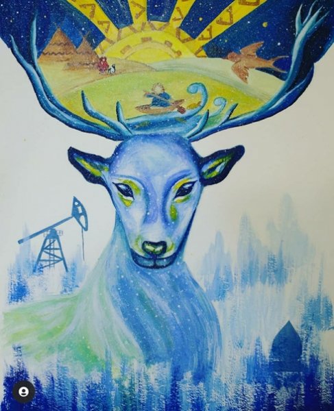 Памятник Лукойл Когалым