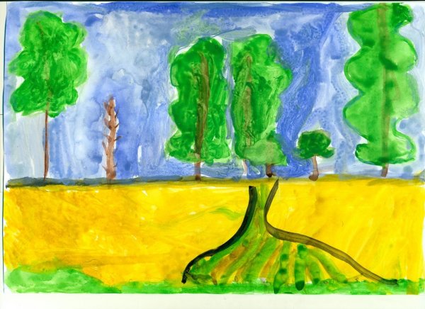 Нарисовать репродукцию