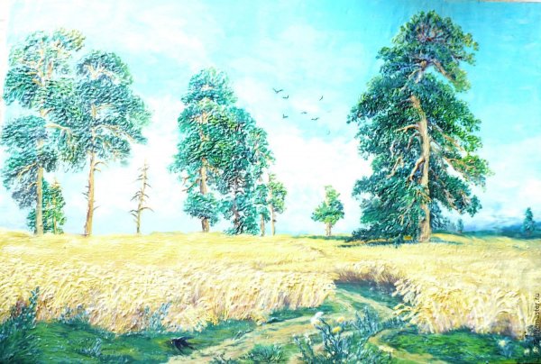 Пейзаж Шишкина рожь