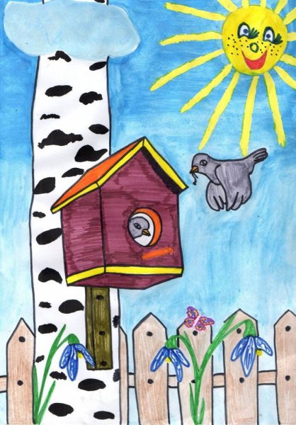 Рисунок Весна