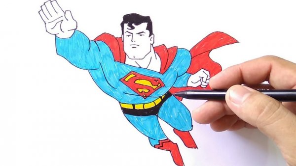 Рисование супергероев