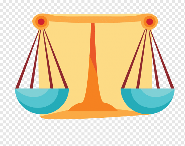 Весы на прозрачном фоне