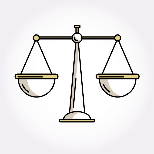 Весы векторное изображение