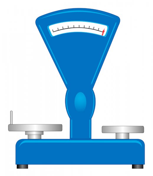 Весы для детей на прозрачном фоне