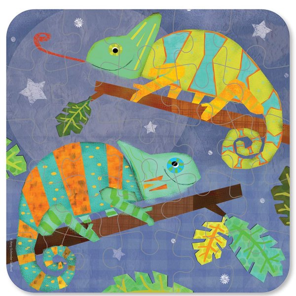 Хамелеон поделка для детей