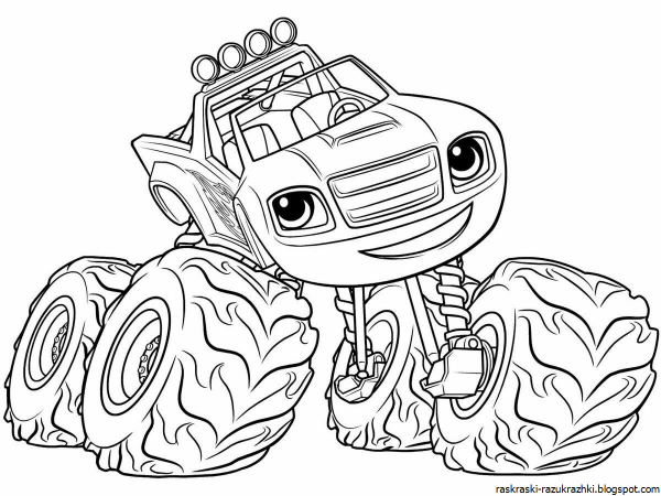 Монстр трак чудо машинки Вспыш