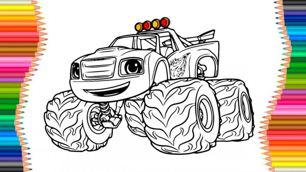 Вспыш и чудо машинки картинки раскраски