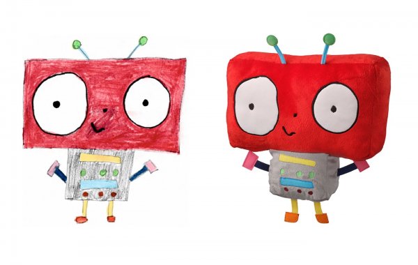 Игрушка из Икеи робот