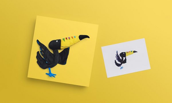 Икеевские игрушки по рисункам детей