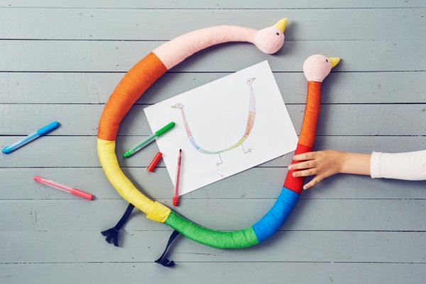 Игрушки по рисункам детей