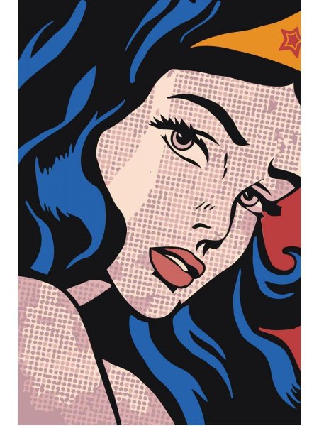 Рой Лихтенштейн чудо женщина