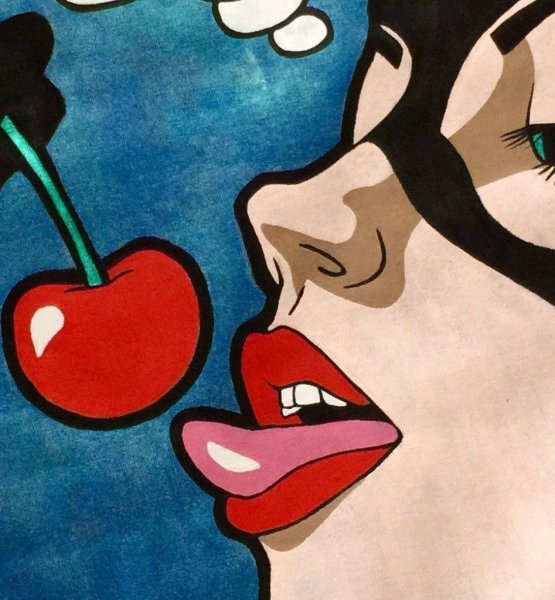 Иллюстрации в стиле поп-арт