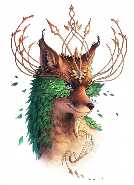 Голова лисы