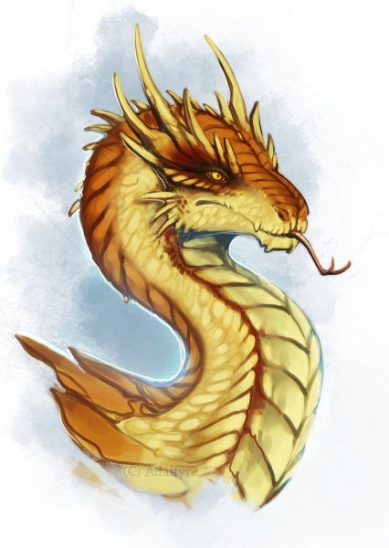 Виверна сказочный дракон