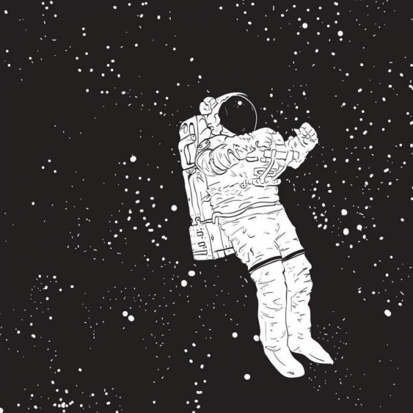 Космонавт иллюстрация