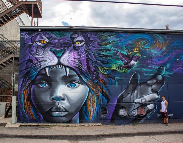 Стрит арт стиль живописи